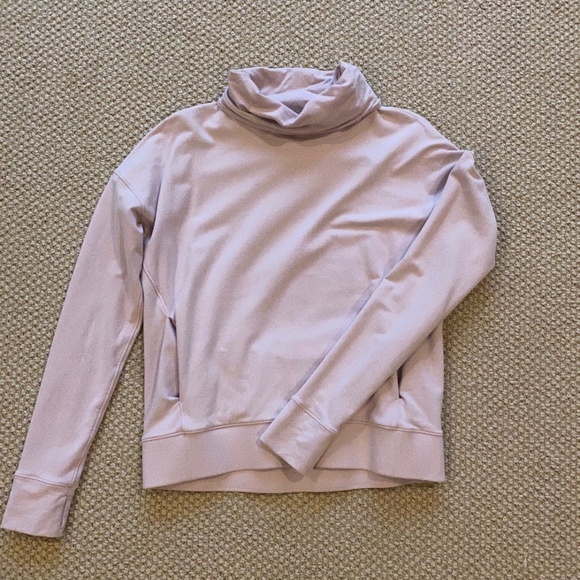 lululemon cowl/turtleneck sweatshirt